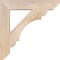 Ekena Millwork Olympic Slat Smooth Bracket, Douglas Fir, 3 1/2"W x 22"D x 22"H BKT04X22X22OLY06SDF - alternate 3